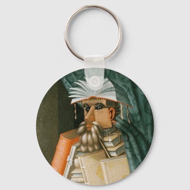 The Librarian Key Ring (Front)