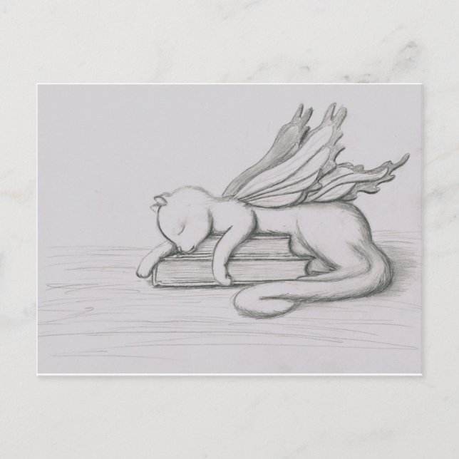 The Librarian Postcard (Front)