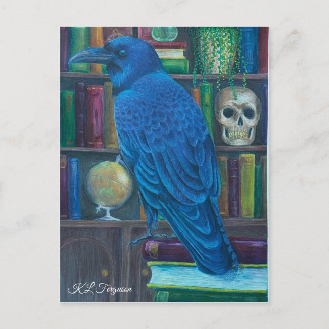 The Librarian - Postcard (Front)