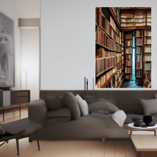 The library   AI Art Poster