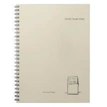 The Library Stamp Minimalist Book Lover Planner