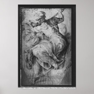 The Libyan Sibyl, after Michangelo Buonarroti Poster