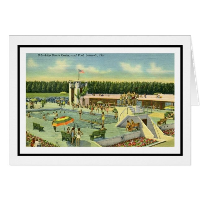 The Lido Pool  Sarasota, Florida (Front Horizontal)