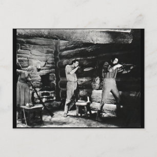 The Life and Times of Daniel Boone Postcard