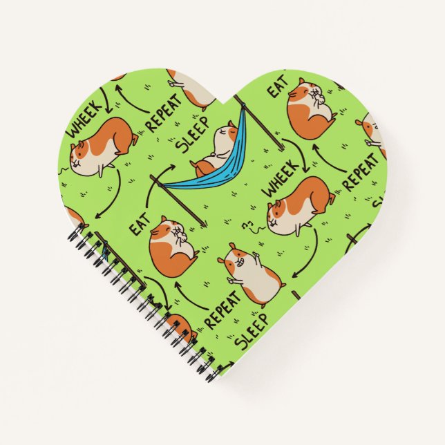 The life cycle of a Guinea Pig Notebook (Front)