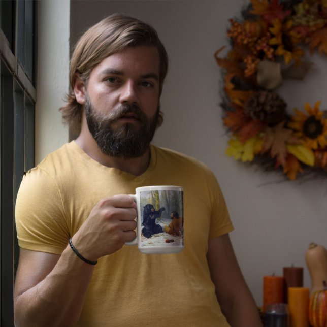 The Life of a Hunter  A Tight Fix Arthur Tait 1856 Coffee Mug (Creator Uploaded)