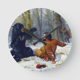 The Life of a Hunter A Tight Fix Arthur Tait 1856 Round Clock