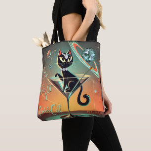 The Life Of A Showgirl Cat Tote Bag