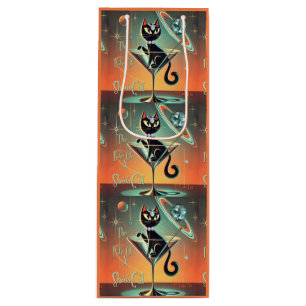 The Life Of A Showgirl Cat Wine Gift Bag