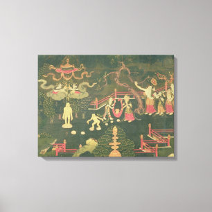 The Life of Buddha Shakyamuni Canvas Print