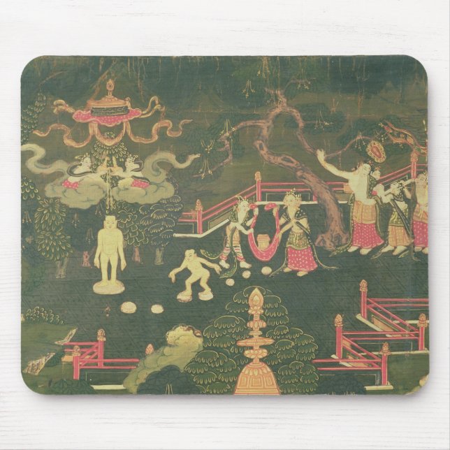 The Life of Buddha Shakyamuni Mouse Mat (Front)