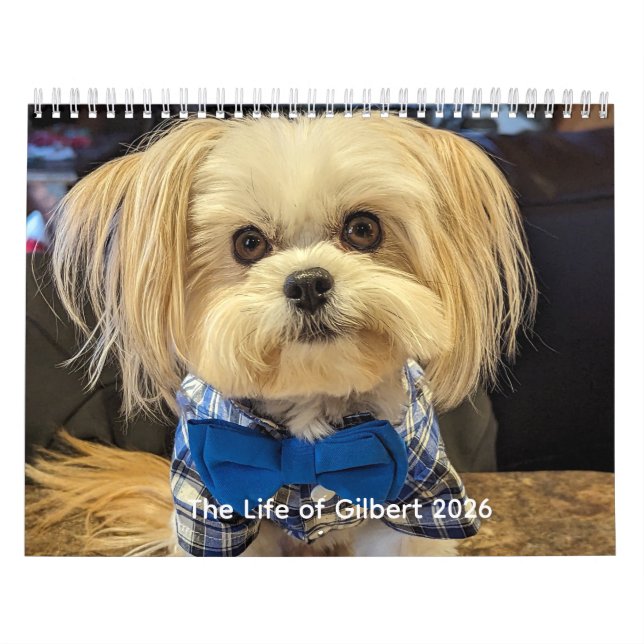 The Life of Gilbert Calendar 2026 (Cover)