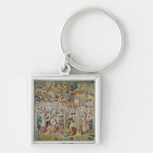 The Life of St. Remigius  bishop of Reims Key Ring