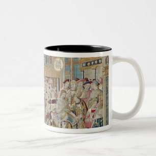 The Life of St. Remigius  bishop of Reims Two-Tone Coffee Mug
