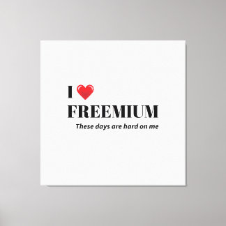 The "Life on a Budget" adulting is hard humour Canvas Print