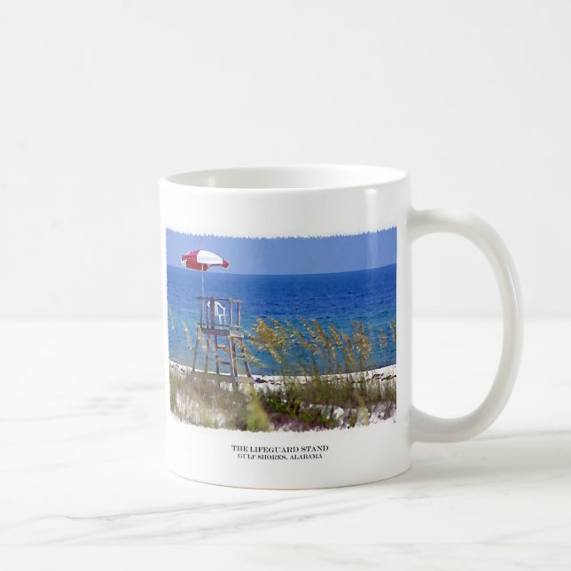 The Lifeguard Stand Coffee Mug (Right)