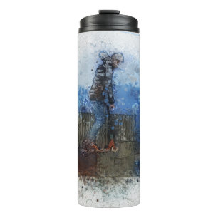 The Lift - Scooter Rider Thermal Tumbler