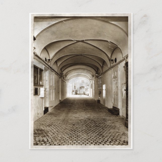 The light at the end of the tunnel postcard (Front)