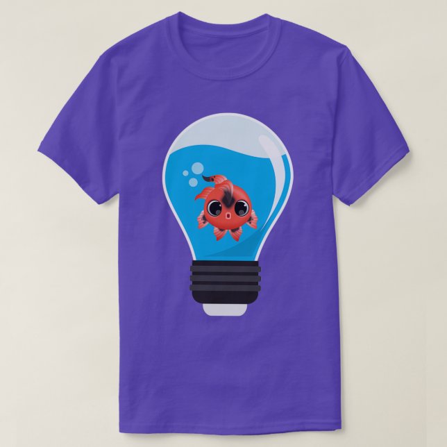 The light bulb fish T-Shirt (Design Front)