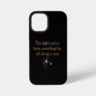 The light is you iPhone 12 mini case