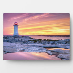 The Light Keeper Peggy'S Cove Plaque