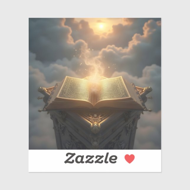 The Light Of Knowledge – Library Art Square Vinyl (Sheet)