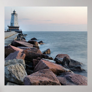 The Light of Ludington Poster