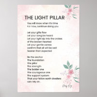The Light Pillar - Awakening Poem Poetry 