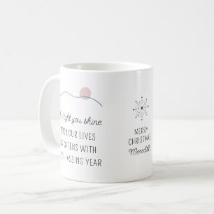 The Light You Shine Merry Christmas Coffee Mug