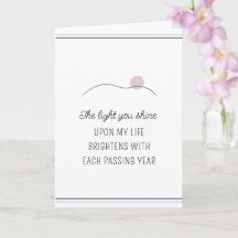 The Light You Shine Motivational Birthday