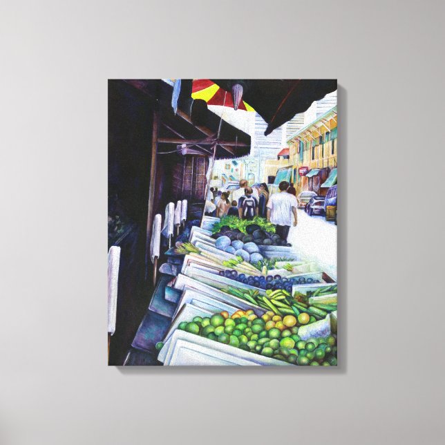 The Lighter Side of Lavender Street, Singapore Canvas Print (Front)