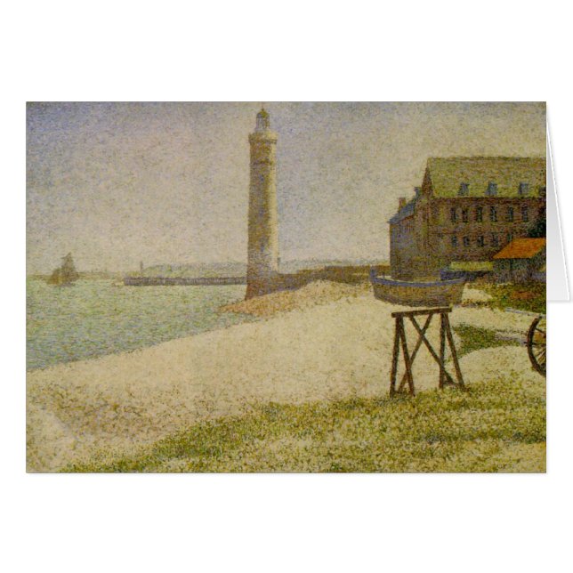 The Lighthouse at Honfleur by Georges Seurat (Front Horizontal)