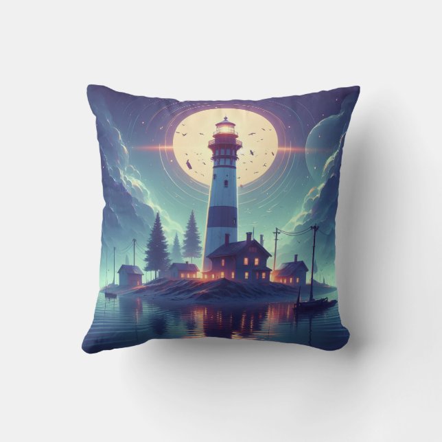 The Lighthouse Cushion (Back)