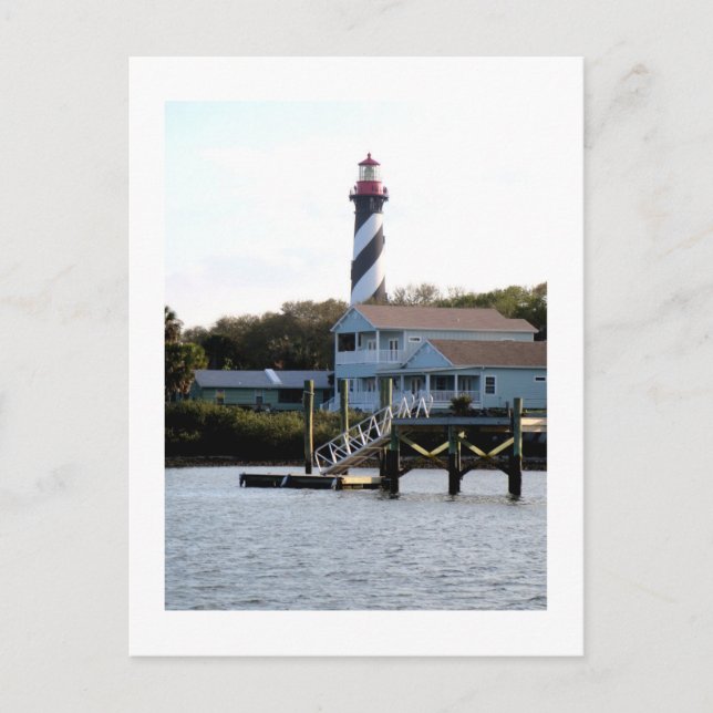 The Lighthouse, St. Augustine Postcard (Front)