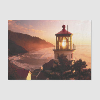 The Lighthouse View Tissue Paper