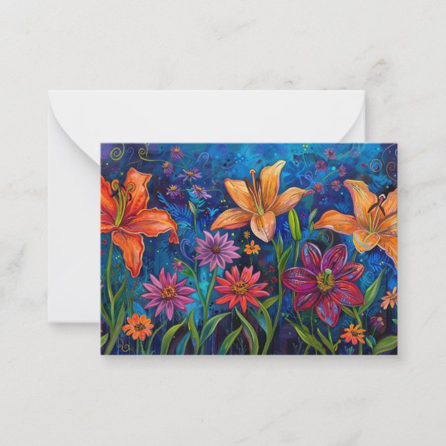 The Lilies of the Field Card (Front)