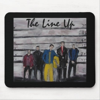 THE LINE UP MOUSE MAT