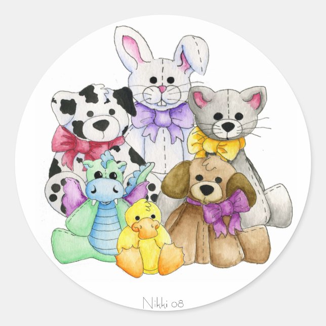 The Line Up Sticker (Front)