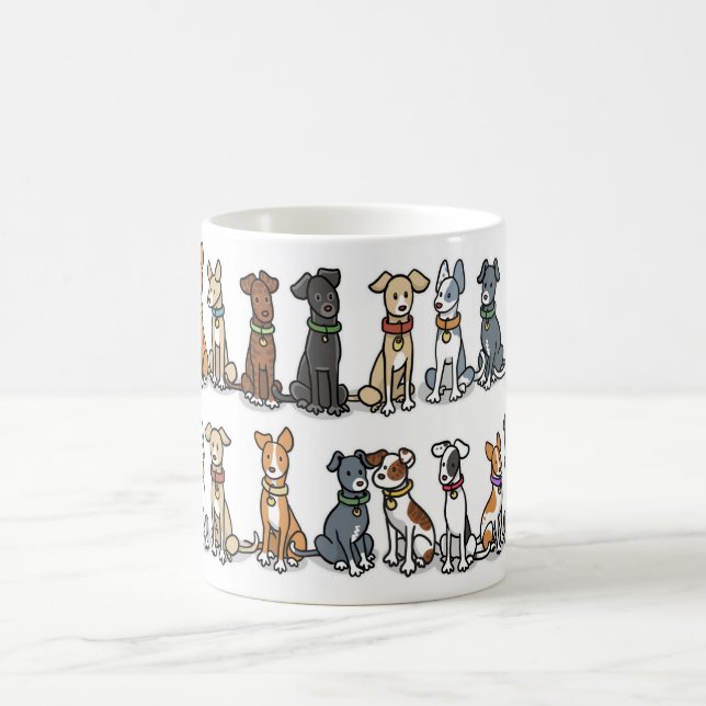 The Lineup Dog Mug (Center)