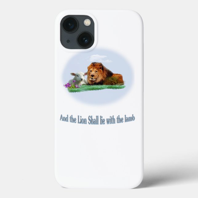 The lion and the lamb art Case-Mate iPhone case (Back)