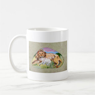 The Lion And The Lamb Coffee Mug