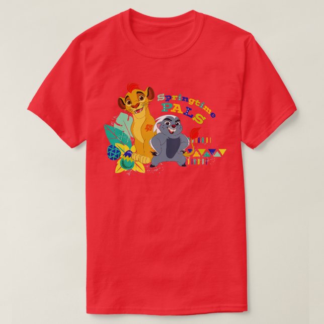 The Lion Guard Springtime Pals Easter  T-Shirt (Design Front)