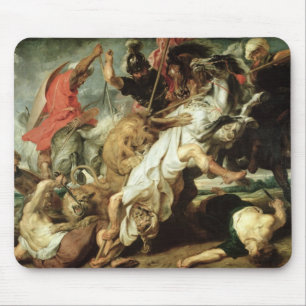 The Lion Hunt, 1621 Mouse Mat