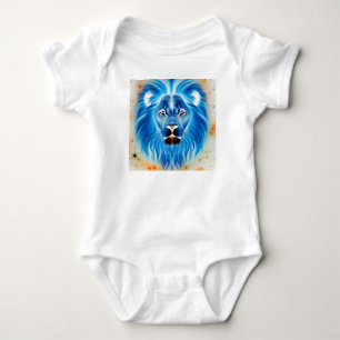 The Lion in Negative  Baby Bodysuit