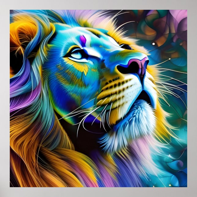 The Lion, King Of All Cats Poster (Front)