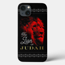 The Lion of Judah Black Red Gold Christian