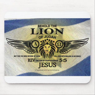 The Lion of Judah Mouse Mat