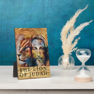The Lion Of Judah Picture Plaque