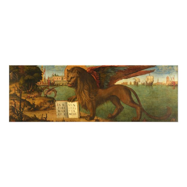 The Lion of Saint Mark by Vittore Carpaccio Photo Print (Front)