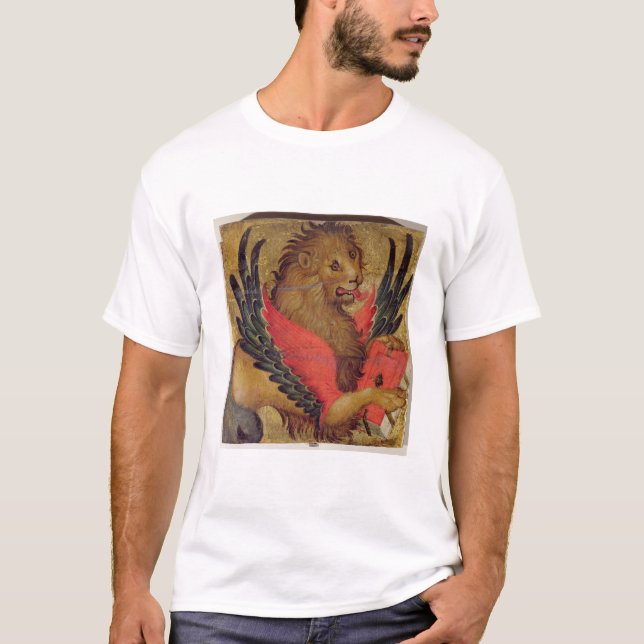 The Lion of St. Mark (oil on panel) T-Shirt (Front)